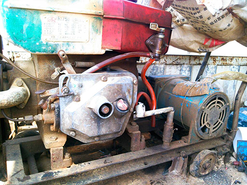 黄龙单杠柴油机发电机出租